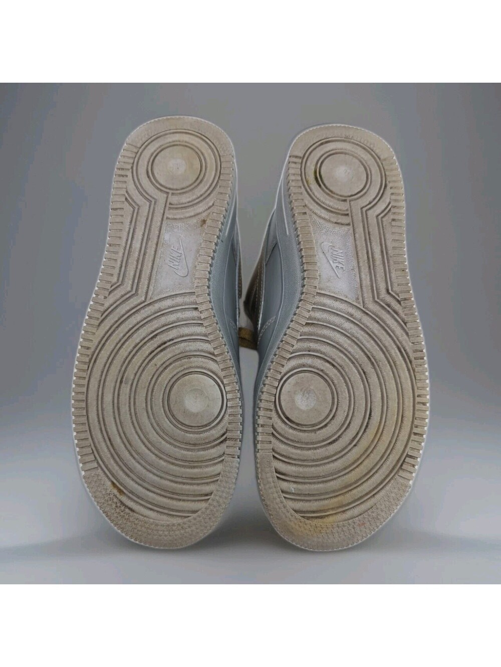 Nike Air Force 1 AF1 Low Lux Metallic Gold Silver Platinum Gradiant Women 6 36.5 - Picture 10 of 14